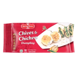Chives & chicken dumpling (10pcs)